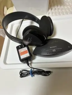 SONY ワイヤレスヘッドホン 黒 MDR-IF245RK - メルカリ