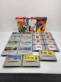 任天堂 NINTENDO スーパーファミコン / 64 ソフト おまとめ22点