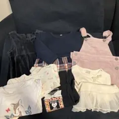 90サイズ　ワンピース　トレーナー　Tシャツまとめ売り