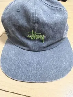 STUSSY ステューシー 蛍光ロゴ キャップのサムネイル
