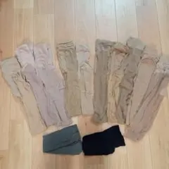 ストッキング　肌色10本　ソックスタイプ2本　中古品まとめ売り