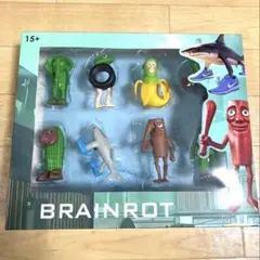 イタリアンブレインロット　フィギュアコレクションボックスとキーホルダー5体セット