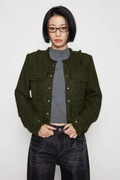 【公式完売品】LAGUA GEM - COMPACT TWEED ジャケット