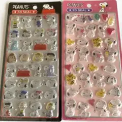 PEANUTS ピーナッツ スヌーピー 3D シール