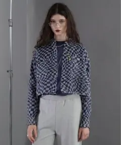 CREOLME プリントオーガンジーシャツのサムネイル