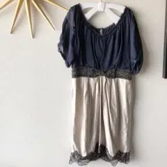 グレースコンチネンタル ミドル丈ドレス