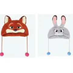 新品未使用 ズートピア ニック ジュディ ファンキャップ