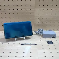 動作品 / 整備・点検済み ニンテンドー3DS 本体 アクアブルー（付属品あり）