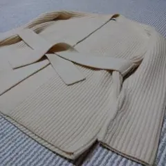 未使用 UNIQLO AND LEMAIRE リブ編み カーディガン　L