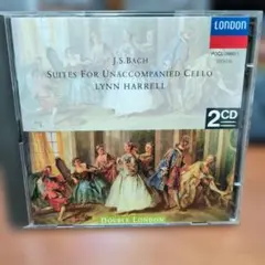J.S.バッハ 無伴奏チェロ組曲 2CD リュン・ハレルのサムネイル