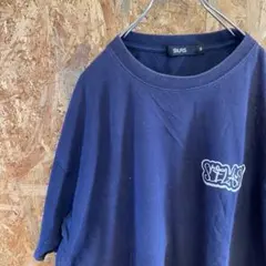 AE9850 SILAS 半袖Tシャツ ネイビー メンズ M ポスのサムネイル