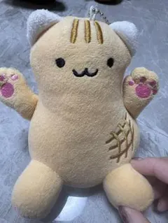 ぴーにゃっつ　ねこ ぬいぐるみ マスコット