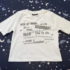 未使用品　Astilbe コラボ ホワイト Tシャツ Mのサムネイル