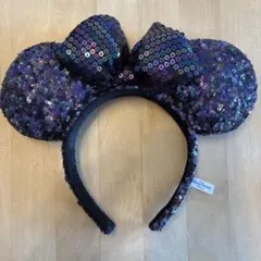 ディズニーリゾート　ミニー　スパンコール　カチューシャ