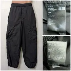 UNIQLO ユニクロ　イージーカーゴパンツ　M　黒