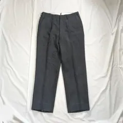 【japan vintage】希少60sストライプ柄ノータックワイドスラックスのサムネイル