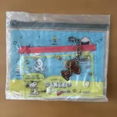 スヌーピー ダンス スライダーポーチ2個とキーホルダーセット