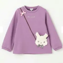 any kids パープル トレーナー 110cm