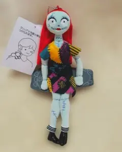 サリー　ぬいぐるみ 肩のせ キーチェーン付き