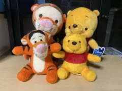 곰돌이 푸 ・ティガー ぬいぐるみ４点セット