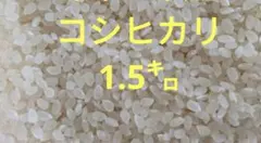 令和7年産　コシヒカリ1.5㌔のサムネイル