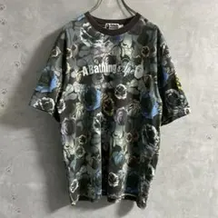 A BATHING APE エイプ フローラルカモ Tシャツ 半袖 総柄