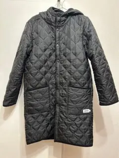 アーメン　ナイロン×フリースリバーシブルフード付きコート キルティングコート