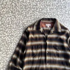 希少サイズ 美品 Stussy ステューシー オンブレチェック ジップブルゾン stussy ステューシー ジップブルゾン チェック オンブレ 刺繍