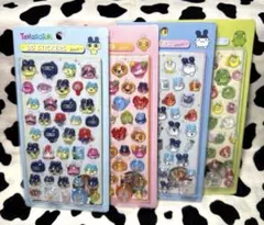 たまごっち　ボンボンドロップシール　4枚セット　ぷくぷく