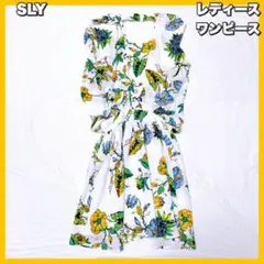SLY / スライ フラワー カエル 花柄 ワンピースのサムネイル