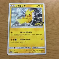 ポケカ ピカチュウ：「ピカピカ！ピカチュウ！プロモカードキャンペーン！」