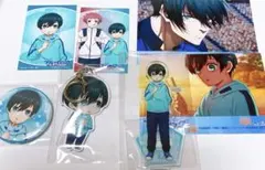 ブルーロック 糸師凛 全巻購入特典 アクスタ アクキー 缶バッジ ミニフォト