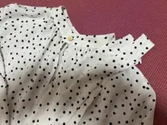 最終値下げ！未使用　リボン付き　ロペピクニック　鎌倉シャツ提携　シフォンブラウスのサムネイル