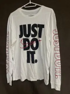 Nike JUST DO IT. 長袖シャツ ホワイト