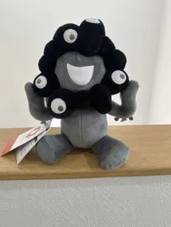 EXPO2025 ミャクミャク お座りぬいぐるみ モノクロ