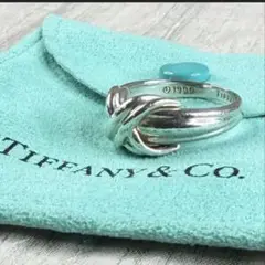 Tiffany & Co. 1990 ノット リング シルバー925 12号
