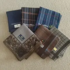 紳士用ハンカチ ６枚