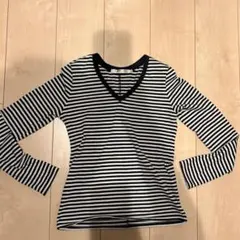 AZUL basic ストライプ長袖Tシャツ XS