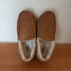 UGG メンズ スエード スリッポン キャメル　27センチ