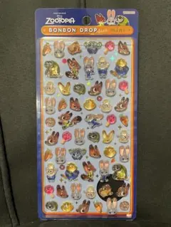 ディズニー　ズートピア ボンボンドロップシール