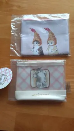 mofusand ポーチセット エビフライとパンのサムネイル