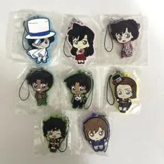 名探偵コナン ラバーストラップ まとめ売り 8個セット