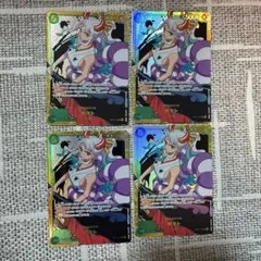 ワンピースカード　ヤマト　シークレット　4枚セット