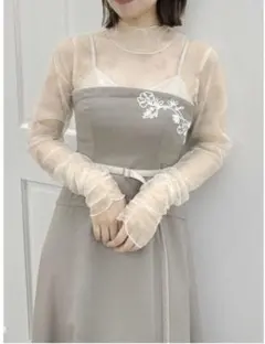 【24H以内発送】新品 ダズリン レイヤードワンピース 刺繍 パパ活週末SALE