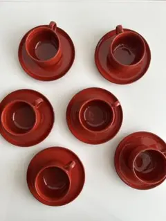Melitta ストックホルム　カップ&ソーサー　プレート付き メリタ Stockholm ストックホルム 黄色 ブラック カップ ソーサー