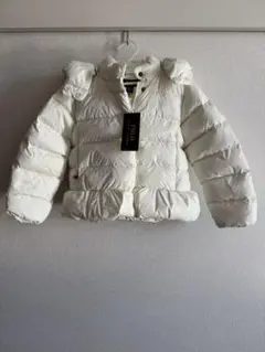 POLO RALPH LAUREN ホワイトダウンジャケット　110cm キッズ