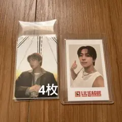 LILLEAGUE 中村竜大　真夏ノ花火　トレカ　チェキ風カード　セット