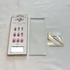 ‪ジェルネイルシール ネイルシール 硬化タイプ 長持ち 貼るだけ