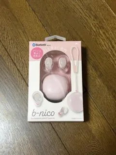 b-nico ワイヤレスイヤホン ピンク
