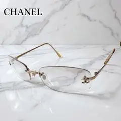 CHANEL シャネル メガネ 2027K K18 リムレス 総重量29.7g - メルカリ